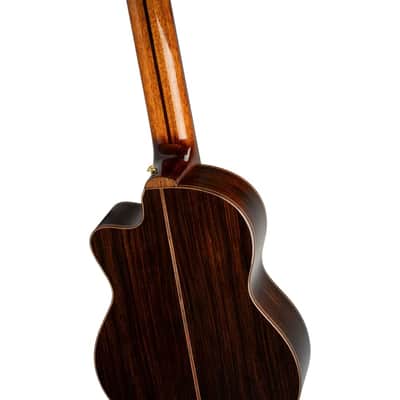 Ortega RCE158RW-8 Performer Series Solid Spruce Top Okoume Neck 4/4 Size Cutaway Nylon 8-String Classical Acoustic-Electric Guitar w/Pro Gig Bag image 9
