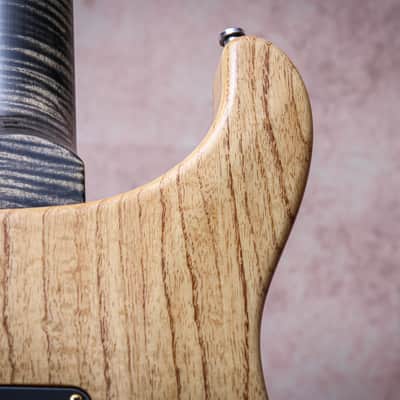 PRS USA Paul Reed Smith Wood Library Custom 24 Artist Top "Charcoal + Ebony" (2016) image 18