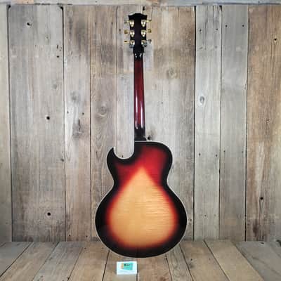 Gibson ES-137 Custom 2000s w/ Original Case - Sunburst image 4
