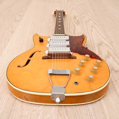 1960s Kay Pro P-3 Thinline Doublecut Vintage Guitar Barney Kessel Kleenex Box w/ Case, Swingmaster image 11