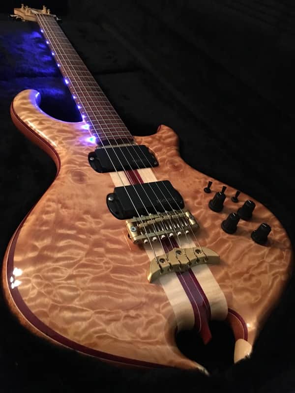 Alembic Darling 2011 Chocolate Quilt w/ Blue LEDS image 1
