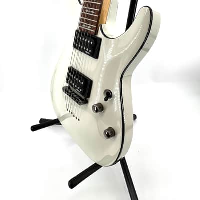 Schecter Omen-6 2012 - Vintage White image 2