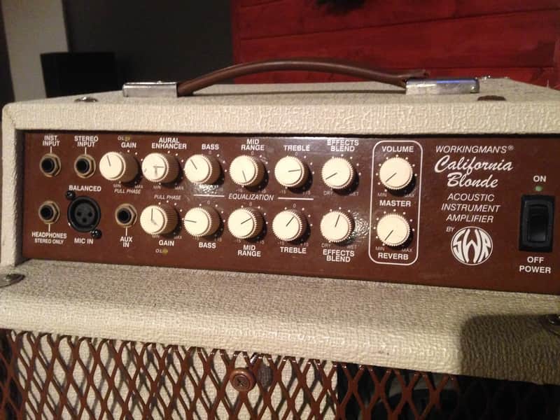 SWR California Blonde 200w 2-Channel 1x12" Acoustic Guitar Combo image 2