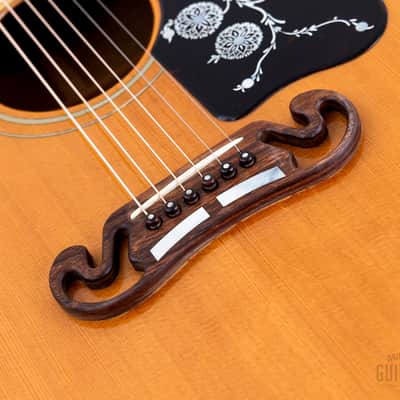 1993 Gibson J-200 Jumbo Guitar Antique Natural, Figured & Near-Mint w/ Case image 9