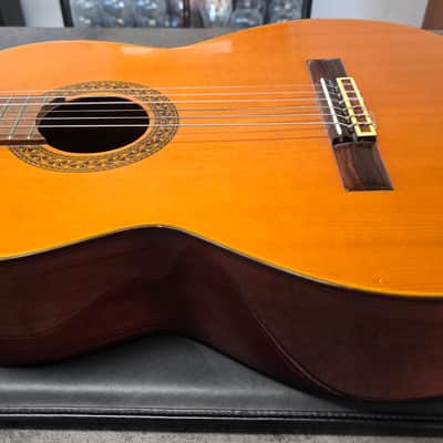Kiso Suzuki Takeharu Yamamoto G-85 Japanese Classical Nylon Steel Spanish Concert G85 Guitar Cedar Mahogany MIJ Japan from Pro London Recording Studio image 11