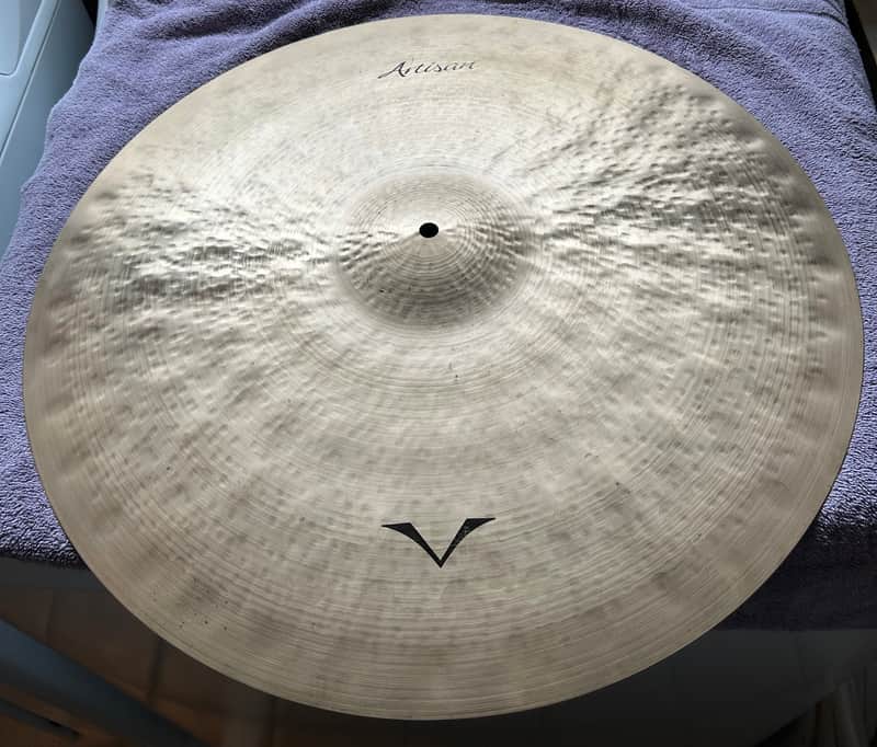 Sabian Artisan Vault 22 Inch Medium Ride Cymbal, 3,113 Grams, Video Demo. (RARE) image 1