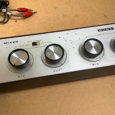 Sony MX-6S, Stereo Microphone Mixer, Vintage Made in Japan image 4