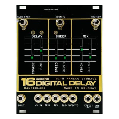 Maneco 16 Seconds Digital Delay Eurorack Module image 1