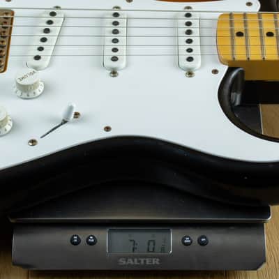 Fender Limited Edition 70th Anniversary Austin Macnutt Masterbuilt 1954 Strat Journeyman Relic Wide Fade 2 Tone Sunburst XN4694 image 6