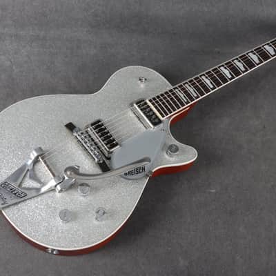 Gretsch G6129T Duo Jet - Silver Sparkle - TV Jones Bridge Pickup - 2nd Hand image 10