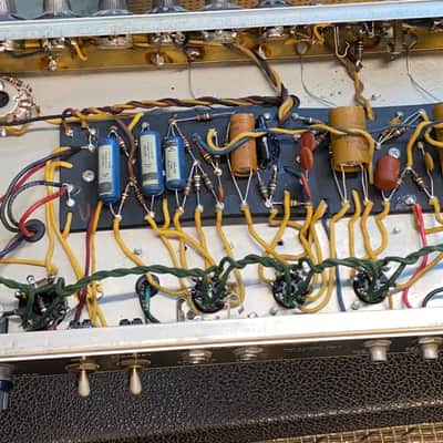 Fender Super Reverb 1966 - Black Face 117-220 Volts (Export Model) image 3