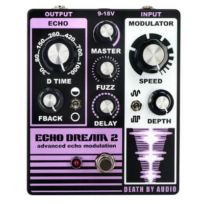 Death By Audio Echo Dream II Modulated Delay & Echo Effects Pedal image 1