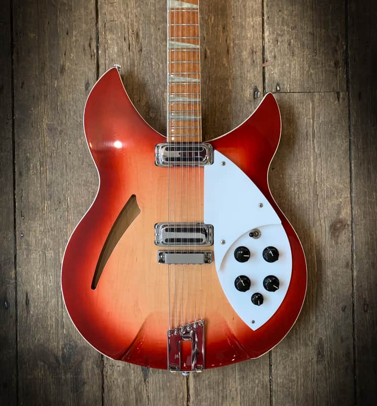 1997 Rickenbacker 360-12 V64 in Fireglo finish image 1