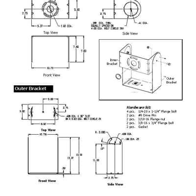 JBL Model 2509A Three-Way Adjustable-Position Mounting(Pair) image 11