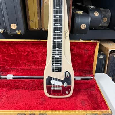 Fender Deluxe Six Lap Steel with Legs and Tweed Case 1957 image 2