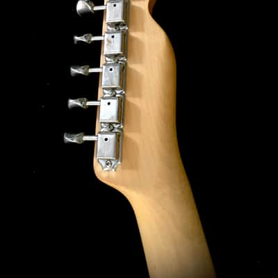 LEFTY! TL66 Custom Relic Build Solid 1-Piece Mahogany Aged Walnut Satin Guitar 7.1 Lb HSC image 11