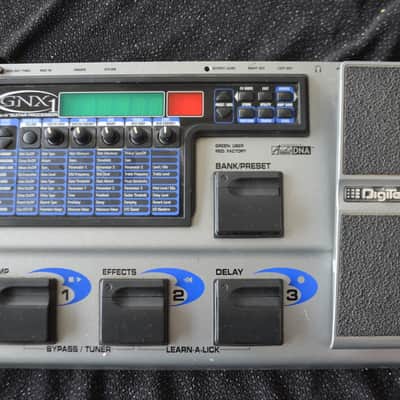 DigiTech GNX1 * Multi effect floor board * 48 Factory Presets, 48 User Presets * Sampling Rate - 44.1kHz image 2
