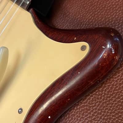 1967 Epiphone Olympic Mahogany w case image 5