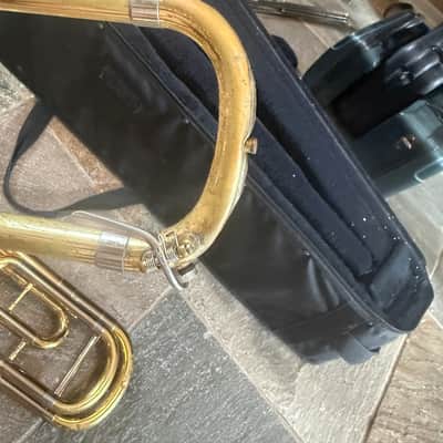 Yamaha YSL-682G trigger Trombone, Large bore. Made in Japan image 12
