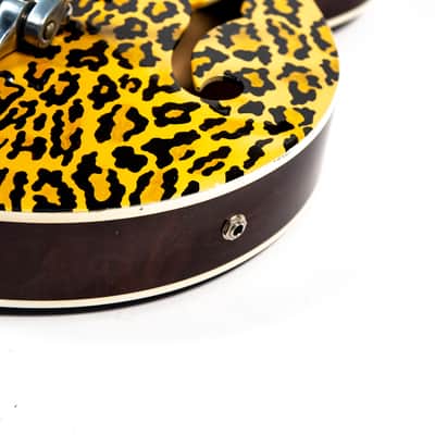 Gretsch Leopard Print  Hot Rod Owned by Brian Setzer image 9