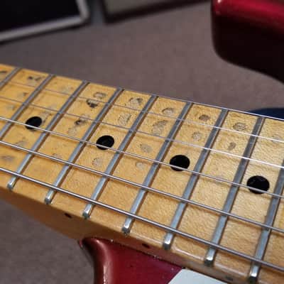 used 2012 Fender Custom Shop Greg Fessler Masterbuilt 1956 Stratocaster Relic HSS Floyd Rose, Excellent Condition with OHSC! image 17