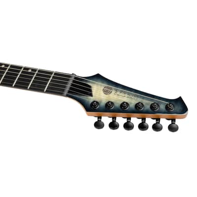 Spira S-500 QGY E 500 Series Double Cutaway Mahogany Quilted Maple Top Canadian Roasted Maple Neck 6-String Electric Guitar image 10