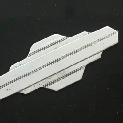 Gibson L-5 tailpiece silver medallion inserts Replica L5 image 7