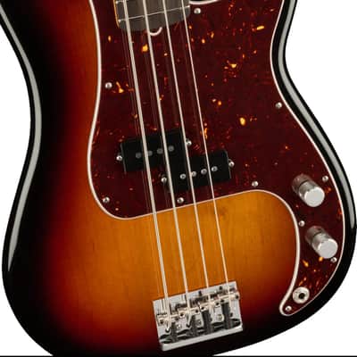 Fender American Professional II Precision Bass with Rosewood Fretboard 2020 - Present - 3-Color Sunburst image 1