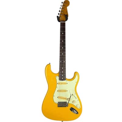 Fender Japan ST62-65AS 40th Anniversary Stratocaster 1994-1995 - Yellow image 3