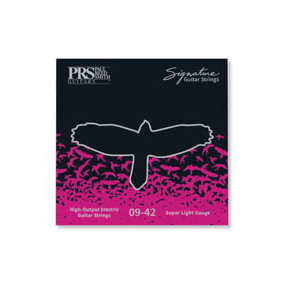 PRS Signature Electric Guitar Strings - Super Light .009-.042 image 1