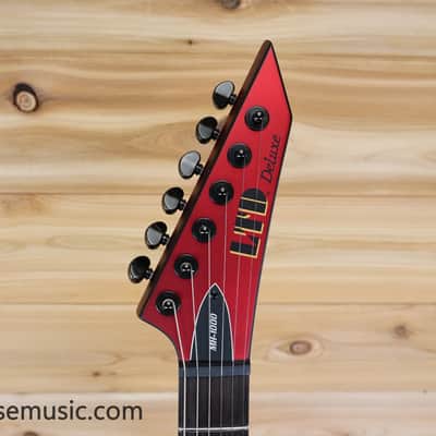 ESP LTD MH-1000 Evertune - Candy Apple Red Satin image 14