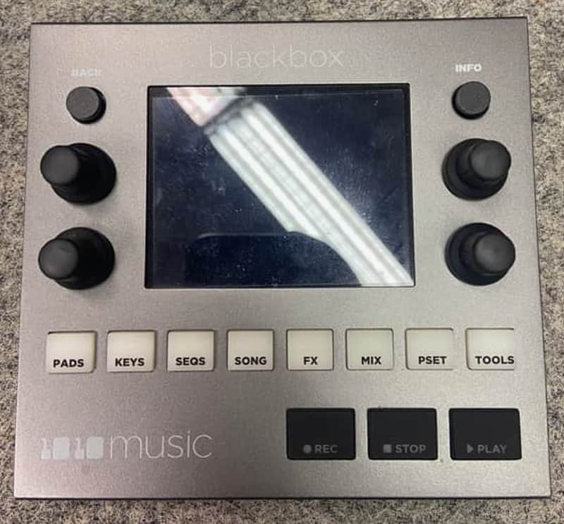 1010 Music Blackbox Desktop Compact Sampling Studio 2016 - Present - Black image 1