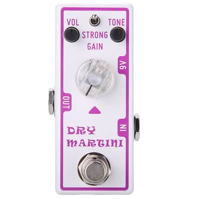 New Tone City Dry Martini Overdrive Mini Guitar Effects Pedal image 1
