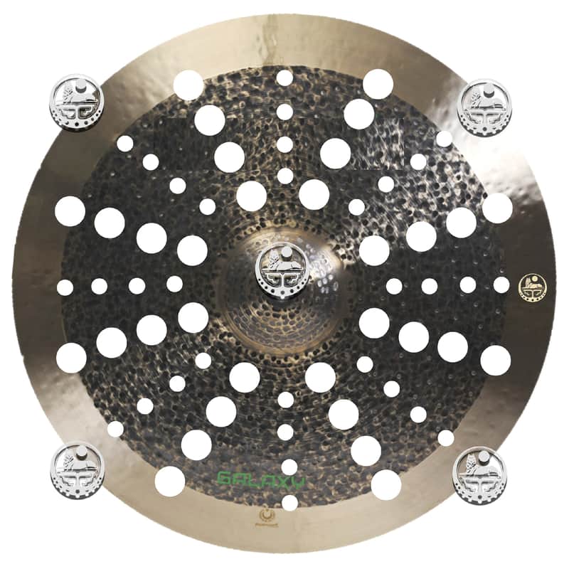 Masterwork Cymbals 18" Galaxy Fx Multi Hole Crash image 1