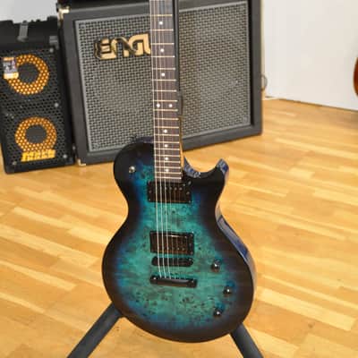 SCHECTER Solo-II Standard OBB Ocean Blue Burst Burl / Les Paul type / Solo-II / ST25060239 imagen 2