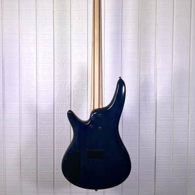Ibanez SR400EQM Stained Cosmic Blue Starburst - Blemished image 11