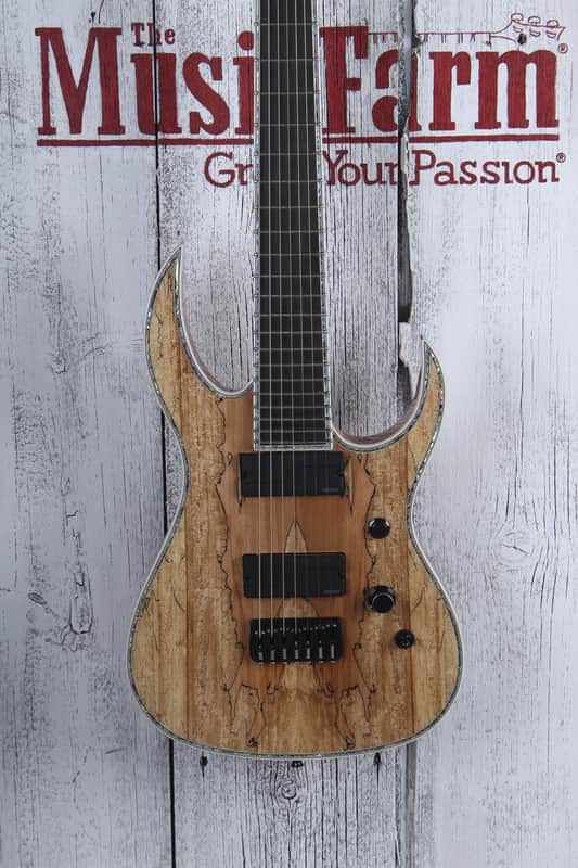 BC Rich 2019 Shredzilla Extreme Series Spalted Maple 7 String Electric Guitar image 1