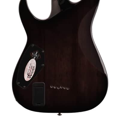 Schecter Hellraiser Hybrid C1 Trans Black Burst image 6