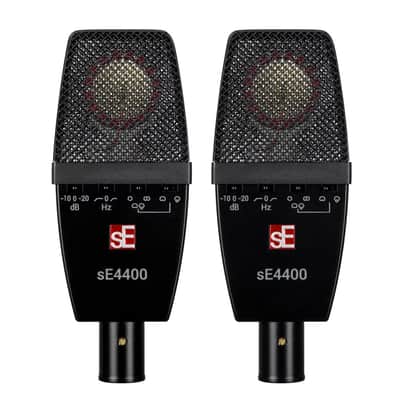sE Electronics SE4400 Large Diaphragm Multipattern Condenser Microphone (Pair)