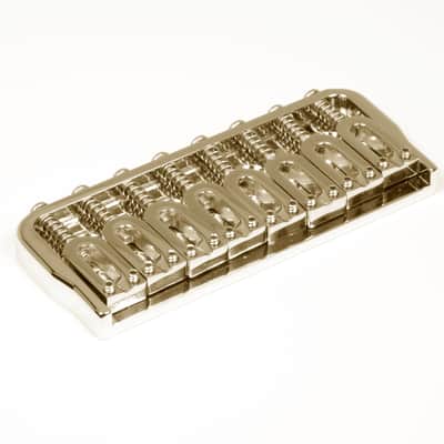Hipshot Fixed Bridge 8 String 0.175 Floor Nickel 41085N image 1