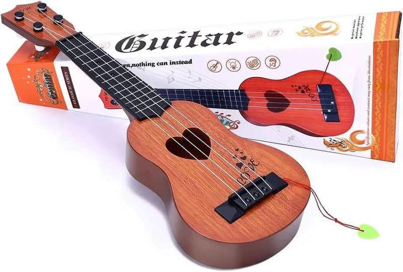 Small Beginner Classical Ukulele Guitar – Portable Musical Instrument for Kids & Beginners with Starter Design