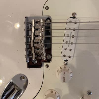 Fender Player Stratocaster Olympic White with Klein pickups and other mods image 5
