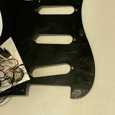 1980's Charvel Jackson Model 1A Stratocaster Guitar Semi Loaded SSS Pickguard 8 Screw 3 Ply image 8