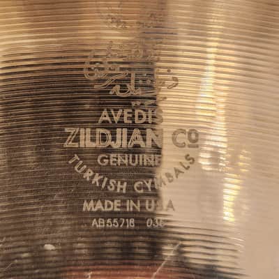 Zildjian 20" A Series Medium Ride Cymbal Traditional image 3