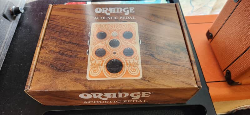 Orange Acoustic Pedal | Reverb