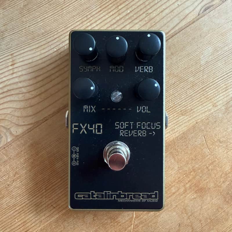 Catalinbread Soft Focus Reverb 2024 - Present - Gold / Black image 1