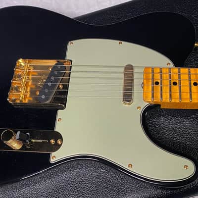 NEW! Fender Custom Shop Flamethrower Telecaster - NOS - Modern Specs - Texas Special Pick-Ups - AAAA Flamed Neck - Black Finish - Gold Hardware - Authorized Dealer - 7.45lbs - G07166 image 3