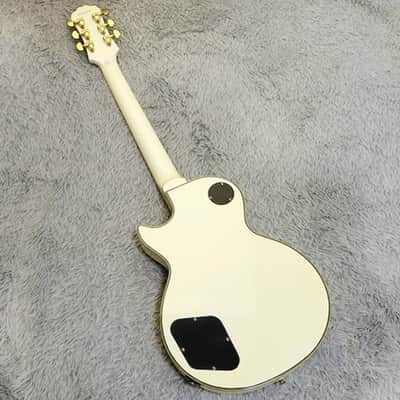 2008 made Epiphone CHINA Les Paul Custom Alpine White Qingdao Made in China image 24