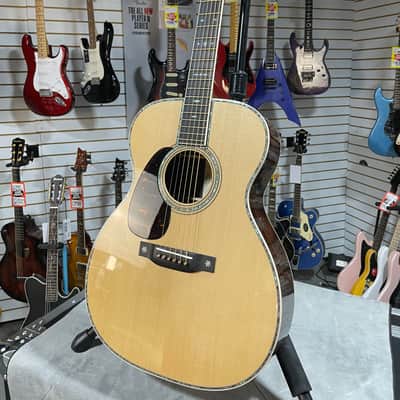 Martin 000-42 Modern Deluxe Left-Handed Acoustic Guitar - Natural W/OHSC & PLEK*D #368 image 6