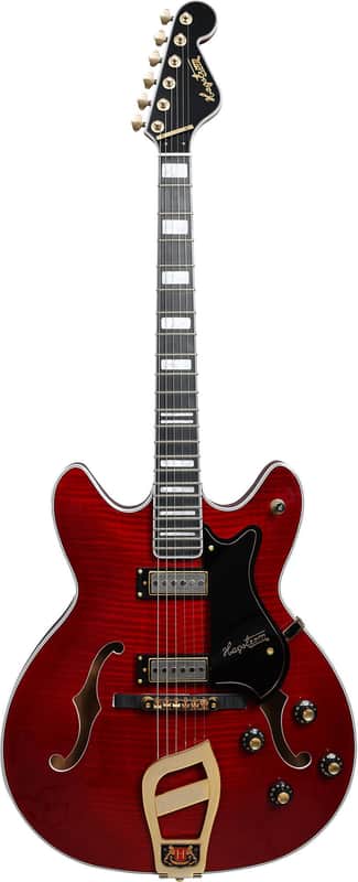Hagstrom 67' Viking II Hollow-Body Electric Guitar - Wild Cherry - VIK67-G-WCT image 1